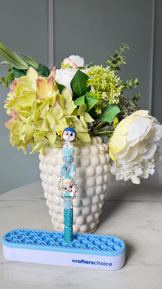Pre-made double Character baby Elsa and Olaf Pen
