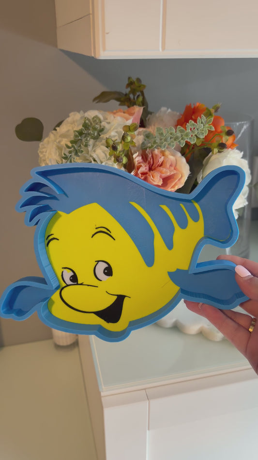 Yellow Fish Trinket Tray